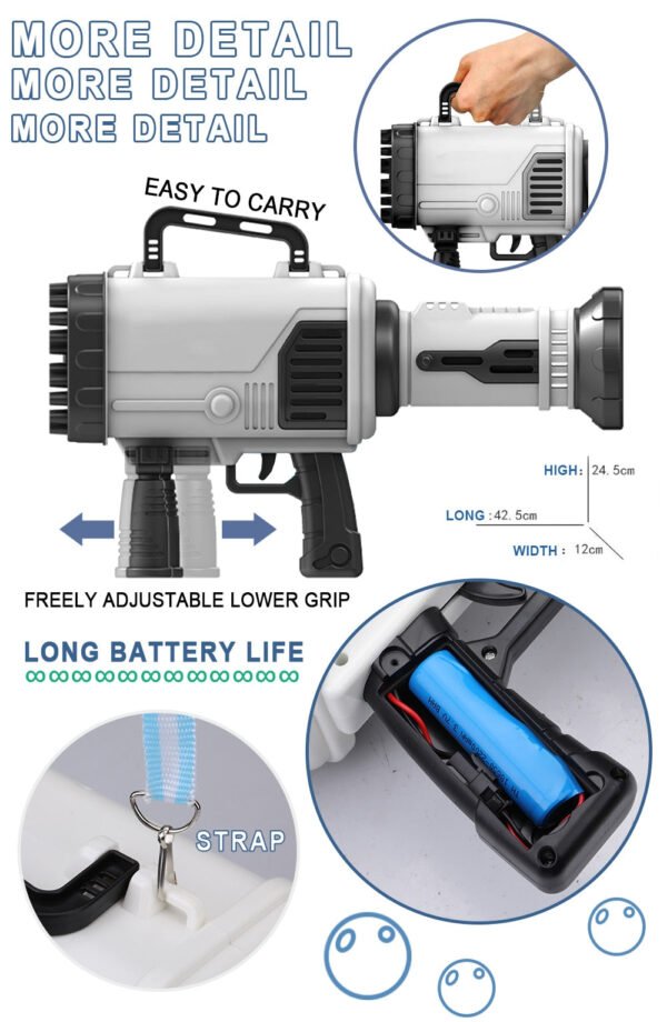 Gatling Bubble Gun - Ustams